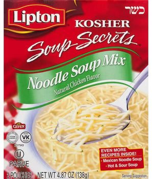 LIPTON - KOSHER: Soup Mix Noodle, 4.87 oz