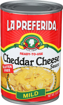 LA PREFERIDA: Cheddar Cheese Sauce, 15 oz