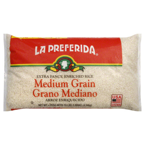 LA PREFERIDA: Medium Grain Rice, 10 lb