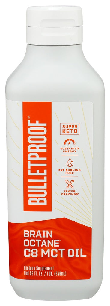 BULLETPROOF: Brain Octane C8 MCT Oil, 32 fo