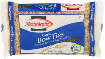 MANISCHEWITZ: Small Bow Ties, 12 oz