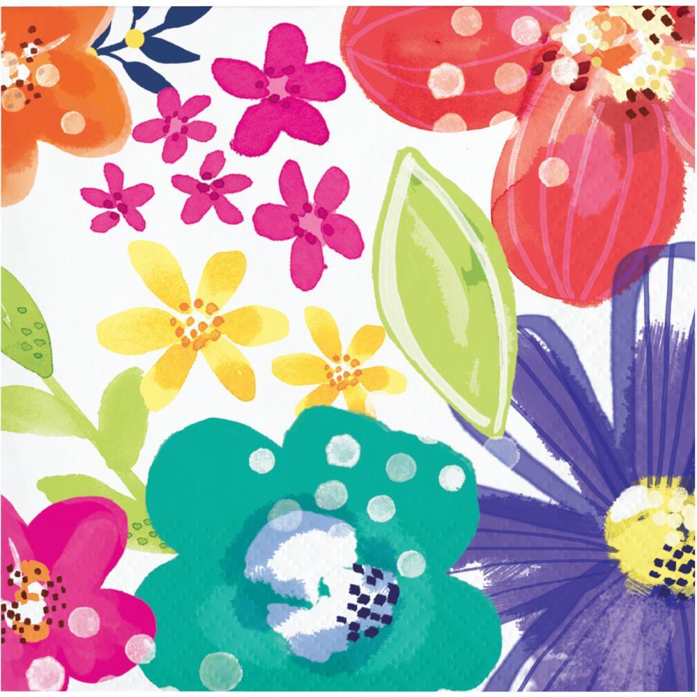 CREATIVE CONVERTING: Meadow Beverage Napkin, 16 ea