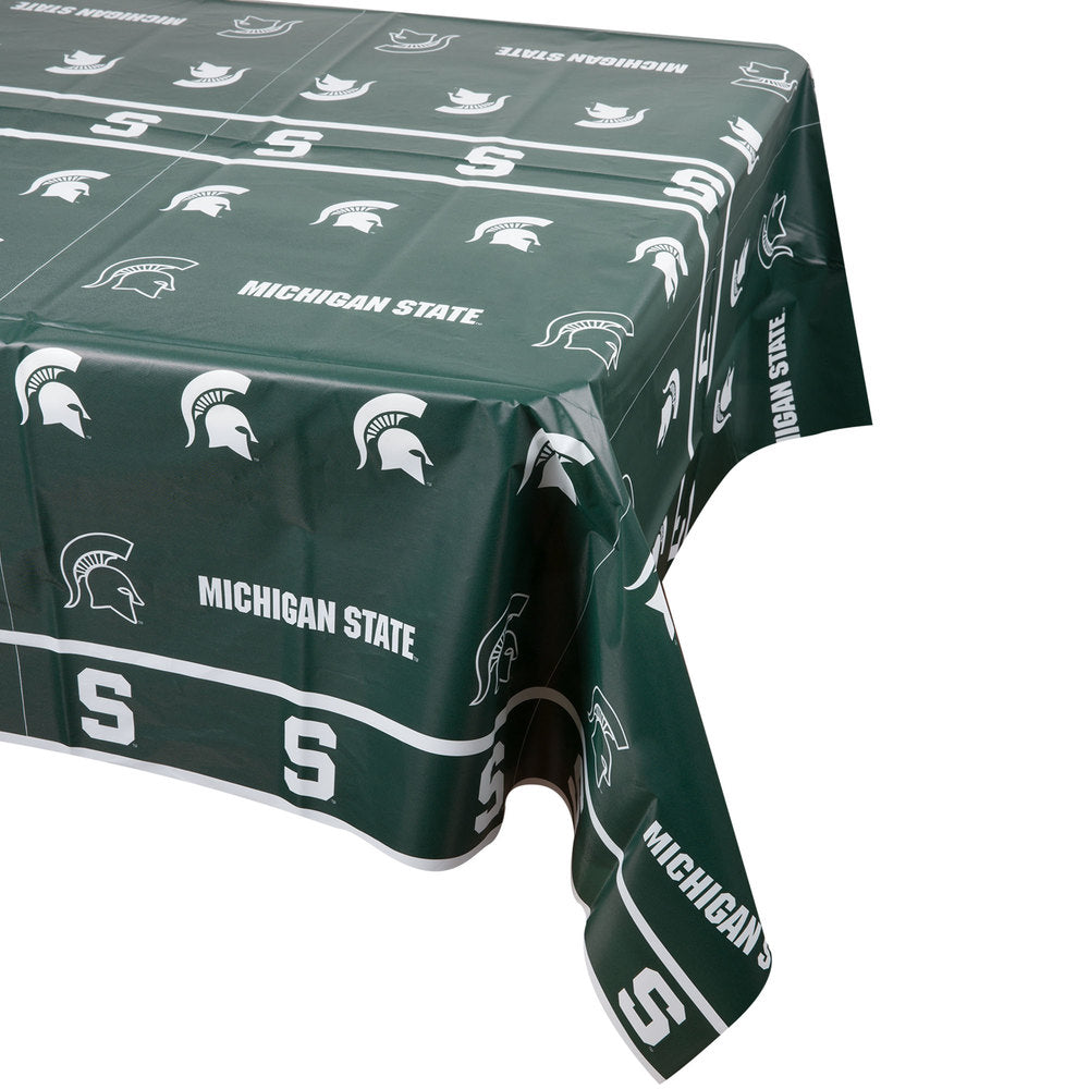 CREATIVE CONVERTING: Michigan Table Cover, 1 ea