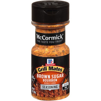 GRILL MATES: Brown Sugar Bourbon Seasoning, 3 oz