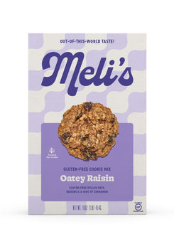 MELIS COOKIES: Oatey Raisin Cookie Mix, 4.5 oz