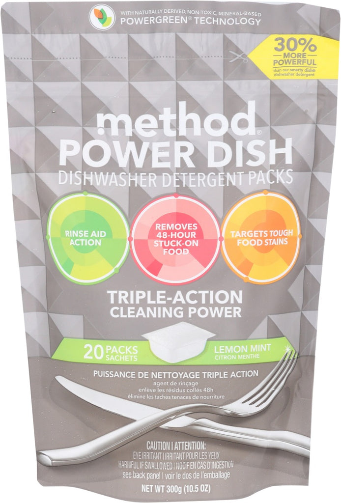 METHOD HOME CARE: Power Dish Lemon Mint, 10.5 oz