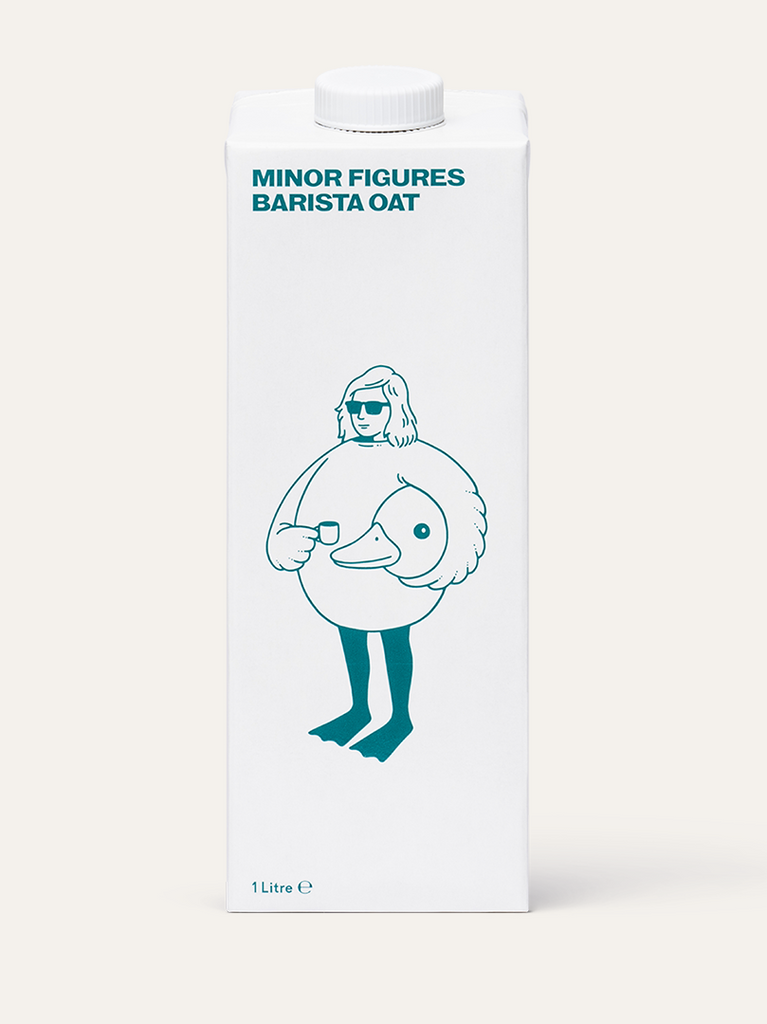 MINOR FIGURES: Barista Standard Oat Milk, 33.8 oz