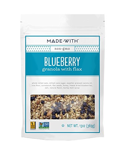 MADE WITH: Blueberry Granola With Flax, 13 oz