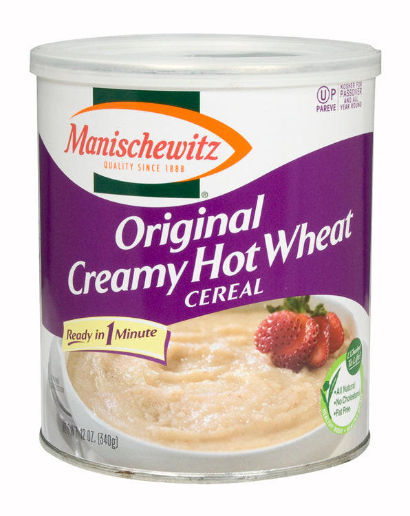 MANISCHEWITZ: Original Creamy Hot Wheat Cereal, 12 oz