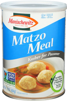 MANISCHEWITZ: Matzo Meal Passover Canister, 16 oz