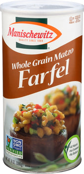 MANISCHEWITZ: Whole Grain Matzo Farfel, 14 oz