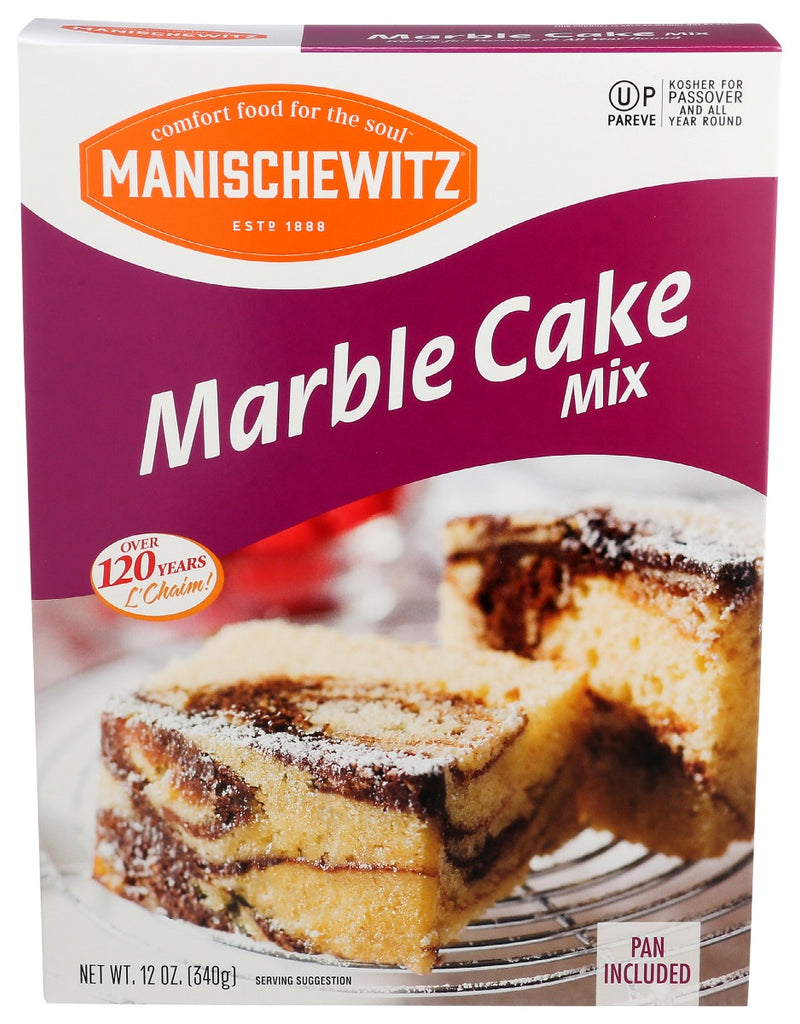 MANISCHEWITZ: Marble Cake Mix, 12 oz