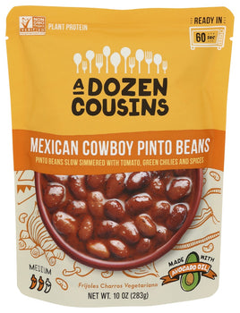 A DOZEN COUSINS: Mexican Cowboy Pinto Beans, 10 oz