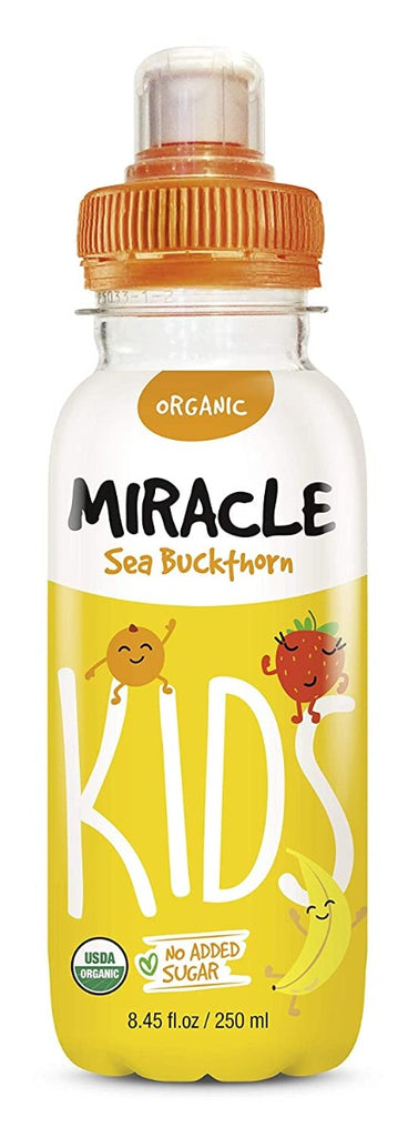 MIRACLE SEA BUCKTHORN: Kids Strawberry Banana Juice, 8.45 fo