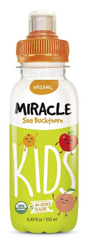 MIRACLE SEA BUCKTHORN: Kids Apple Peach Juice, 8.45 fo