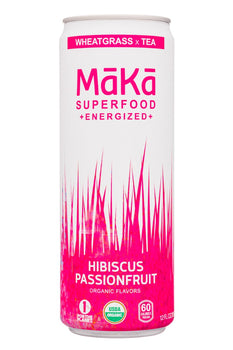 MAKA: Hibiscus Passionfruit Energized Tea, 12 fo