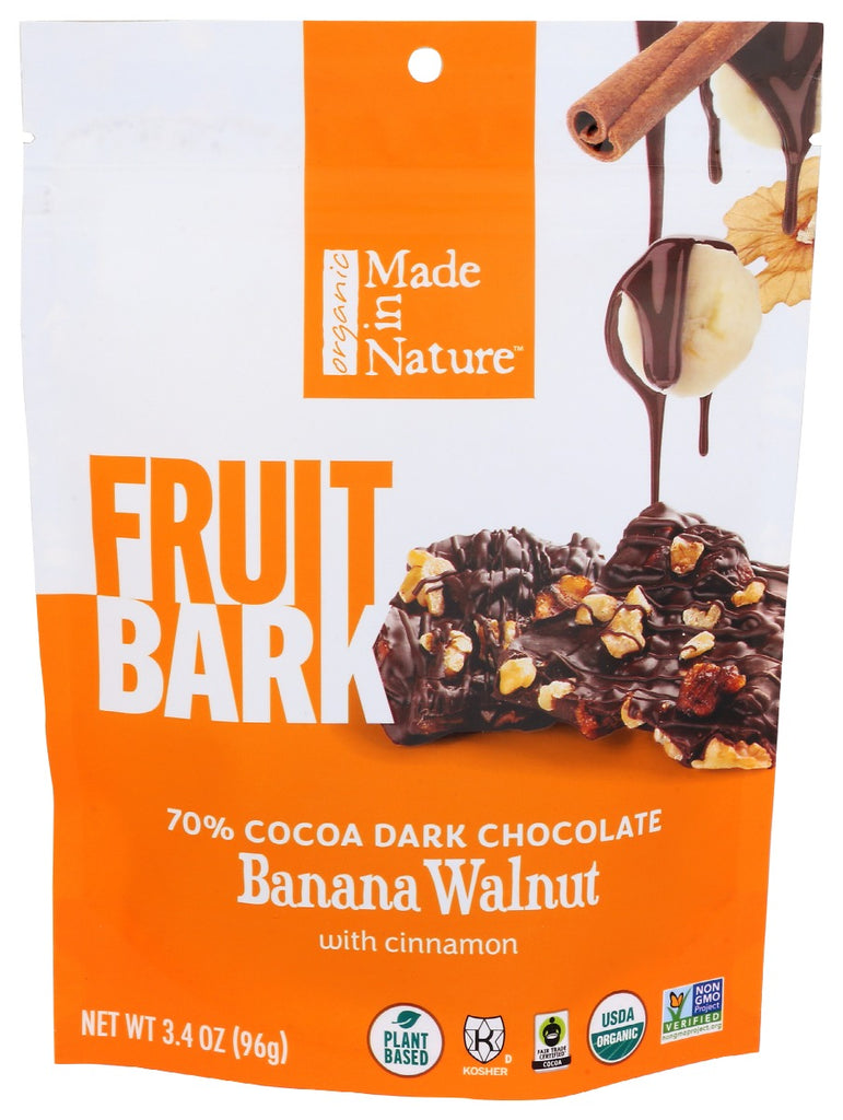 MADE IN NATURE: Fruit Bark Banana Walnut, 3.4 oz