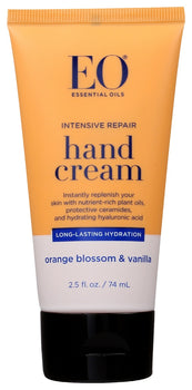EO: Orange Blossom and Vanilla Hand Cream, 2.5 oz