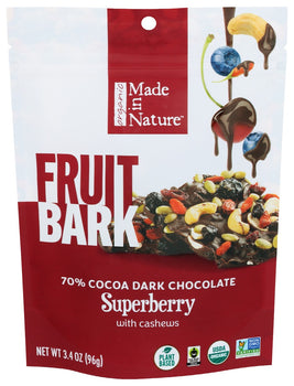 MADE IN NATURE: Fruit Bark Superberry, 3.4 oz