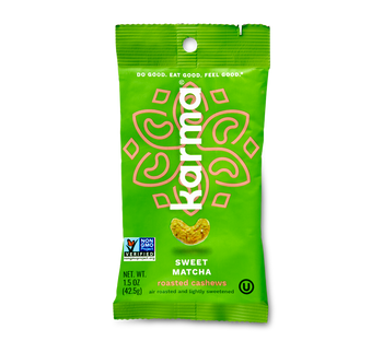 KARMA: Sweet Matcha Roasted Cashews, 1.5 oz