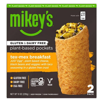 MIKEYS: Plant Based Pockets Tex Mex Breakfast, 8 oz