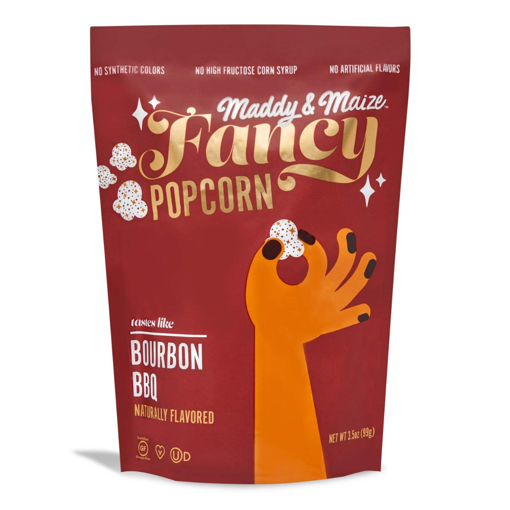 MADDY & MAIZE: Bourbon Bbq Popcorn, 3.5 oz