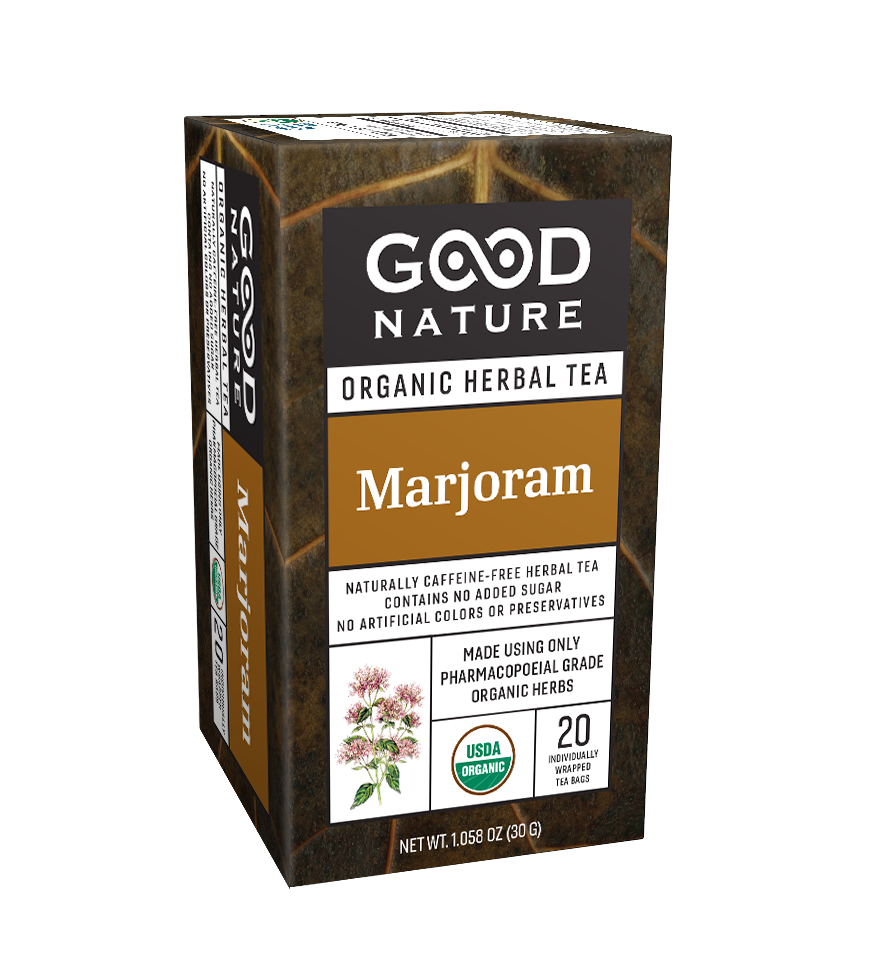 GOOD NATURE: Organic Marjoram Tea, 30 gm