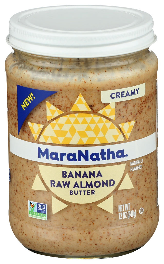 MARANATHA: Banana Raw Almond Butter, 12 oz