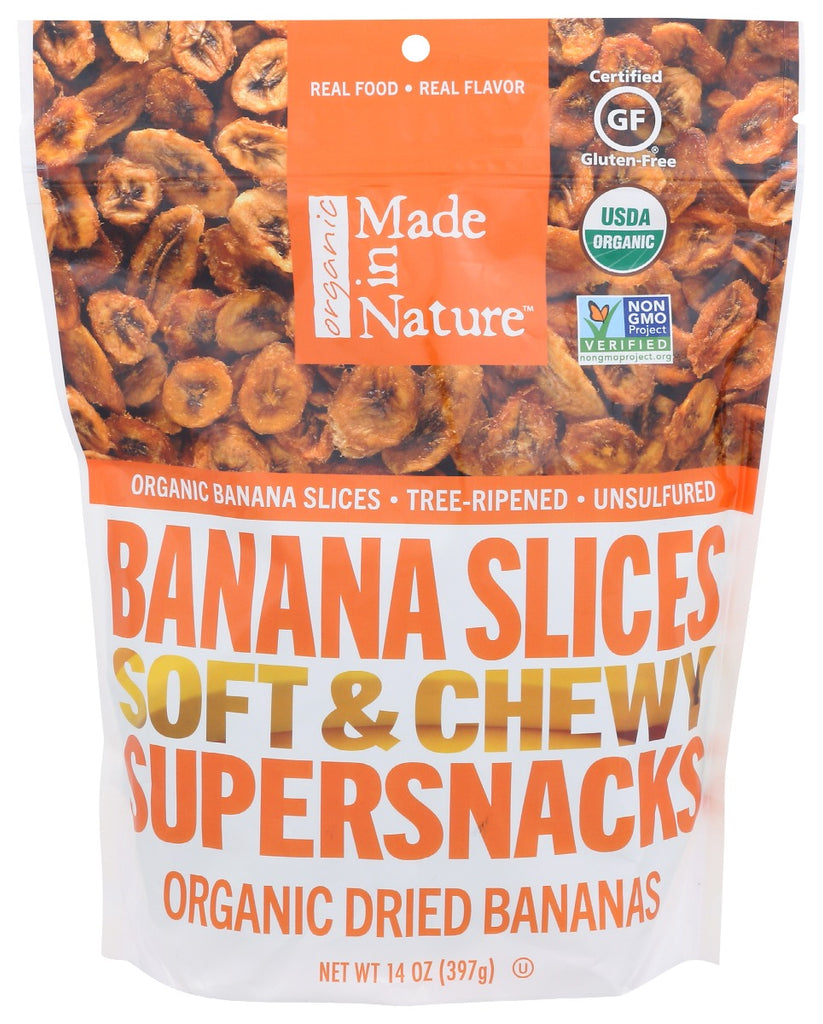 MADE IN NATURE: Organic Dried Banana, 14 oz