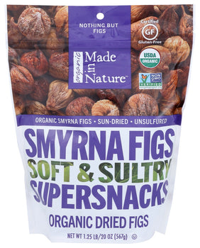 MADE IN NATURE: Organic Dried Smyrna Figs, 20 oz