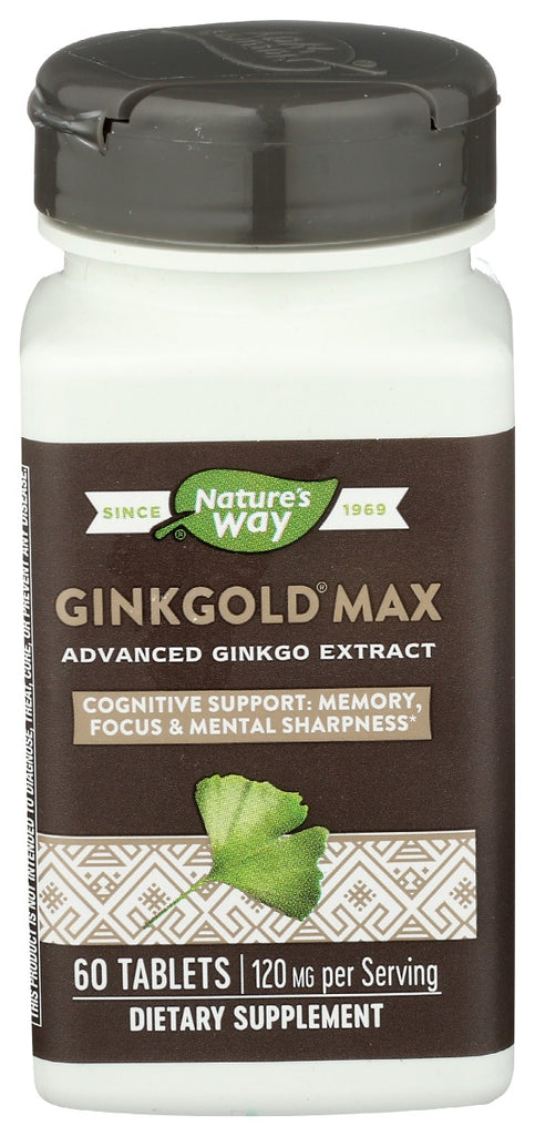 NATURES WAY: Ginkgold Max, 60 tb