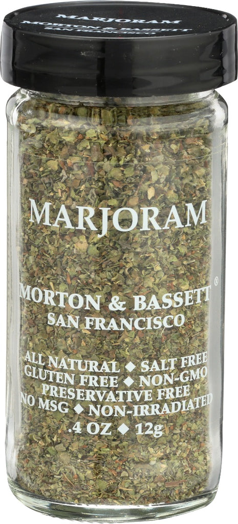 MORTON & BASSETT: Marjoram, 0.4 oz