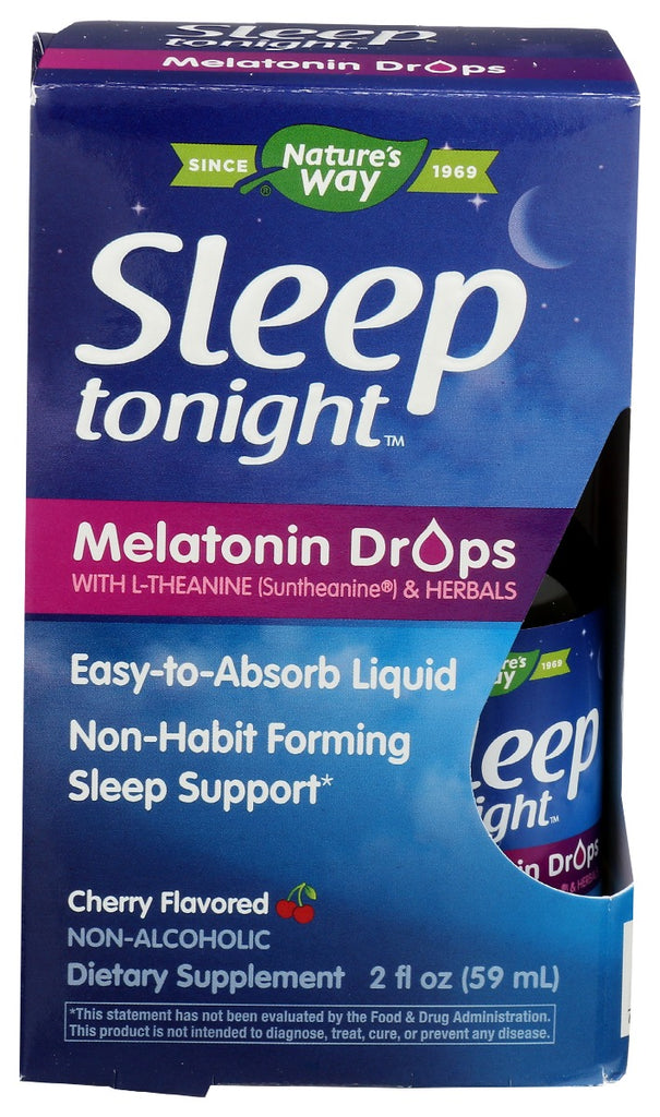 NATURES WAY: Sleep Tonight Melatonin Drops, 2 fo