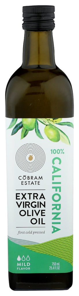 COBRAM ESTATE: Mild 100 Percent California Extra Virgin Olive Oil, 750 ml