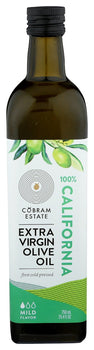 COBRAM ESTATE: Mild 100 Percent California Extra Virgin Olive Oil, 750 ml