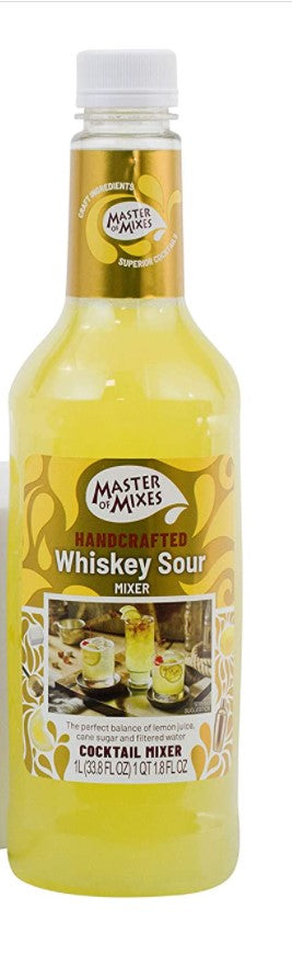 MASTER OF MIXES: Whiskey Sour Mixer, 33.8 oz