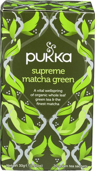 PUKKA HERBS: Supreme Matcha Green, 20 bg