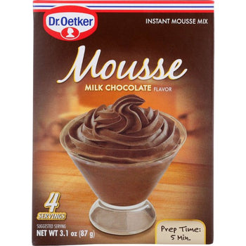 DR OETKER: Milk Chocolate Mousse Supreme, 3.1 oz