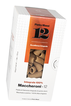 PASTA MASSI: Wholemeal Maccheroni, 16 oz