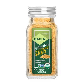 CADIA: Organic Ground Mustard Seed, 1.6 oz