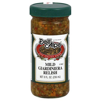 DELL ALPE: Mild Giardiniera Relish, 8 oz