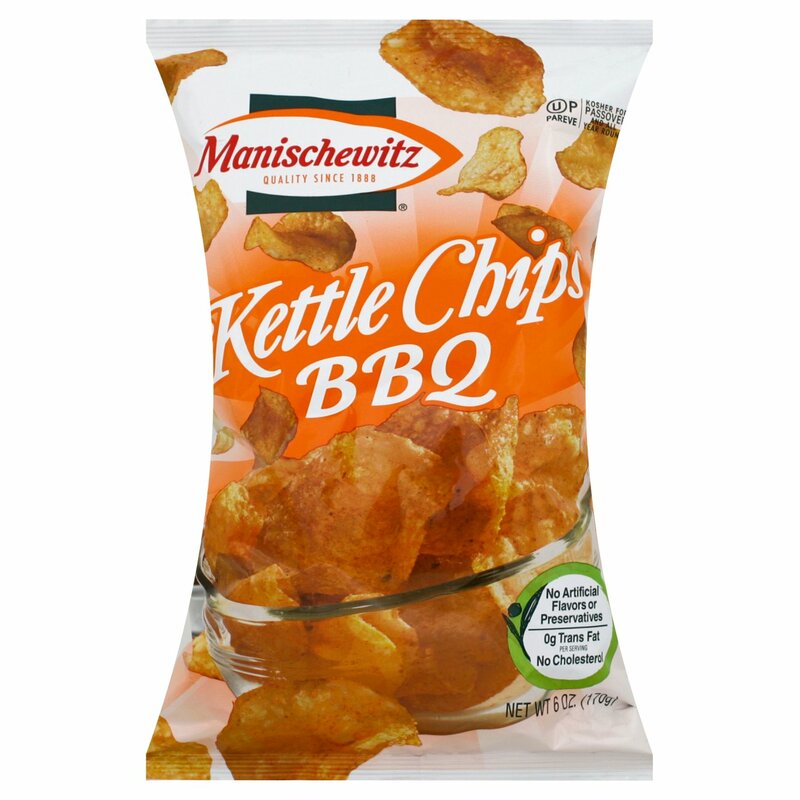 MANISCHEWITZ: Kettle Chips Bbq, 6 oz