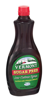 MAPLE GROVE: Vermont Sugar Free Low Calorie Syrup, 24 Oz