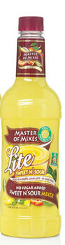 MASTER OF MIXES: Lite Sweet n' Sour Mixer, 33.8 oz