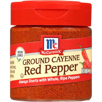 MC CORMICK: Ground Cayenne Red Pepper, 1 oz