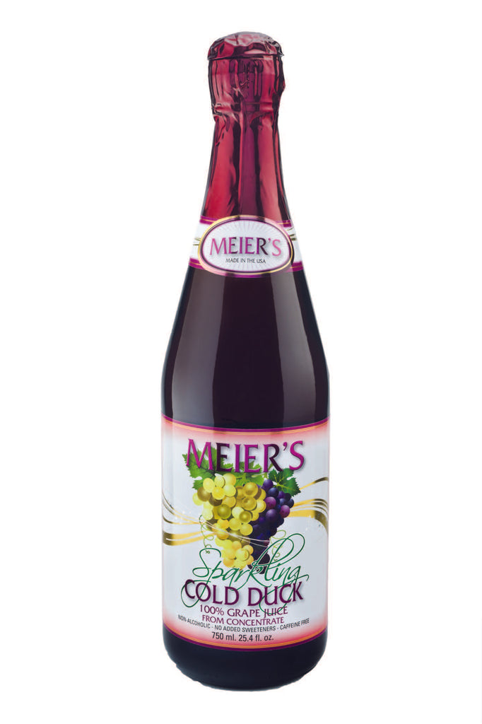 MEIERS: Sparkling Cold Duck Grape Juice, 25.4 oz