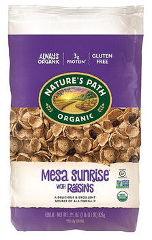 NATURES PATH: Mesa Sunrise Flakes with Raisins Cereal, 29.1 oz