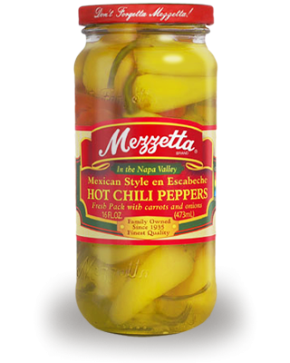 MEZZETTA: Mexican Hot Chili Pepper, 16 oz