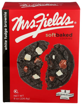 MRS FIELDS: Cookie White Fudge Brownie, 8 oz