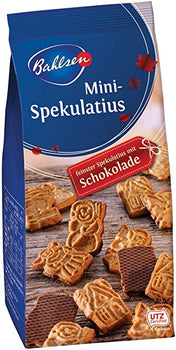 BAHLSEN HOLIDAY: Spekulatius Mini Chocolate Cookies, 7 oz